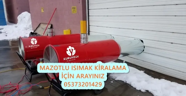 ISITICI ISIMAK KİRALAMA Gümüşhane-Elazığ-Diyarbakır-Kars