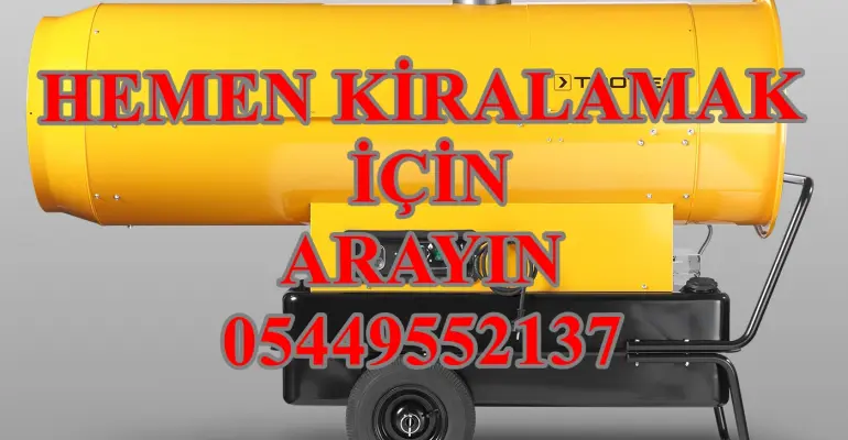 BİTLİS ve BOLU Elektrikli Isımak Isıtıcı Kiralama